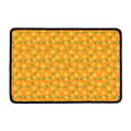 Orange Fruit Slices Pattern Print Kitchen Mat