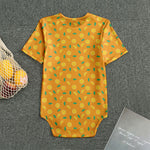 Orange Fruit Slices Pattern Print Men's Bodysuit