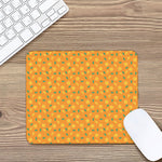 Orange Fruit Slices Pattern Print Mouse Pad