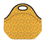 Orange Fruit Slices Pattern Print Neoprene Lunch Bag