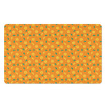 Orange Fruit Slices Pattern Print Polyester Doormat