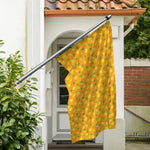 Orange Fruit Slices Pattern Print Polyester Flag