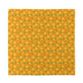 Orange Fruit Slices Pattern Print Silk Bandana