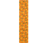 Orange Fruit Slices Pattern Print Table Runner