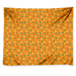 Orange Fruit Slices Pattern Print Tapestry