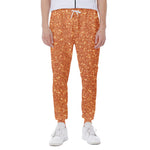 Orange Glitter Artwork Print (NOT Real Glitter) Scuba Joggers