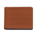 Orange Halloween Chevron Pattern Print Bifold Wallet