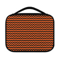 Orange Halloween Chevron Pattern Print Classic Bible Case