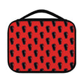 Orange Halloween Coffin Pattern Print Classic Bible Case