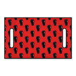 Orange Halloween Coffin Pattern Print Golf Cart Seat Cover