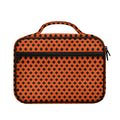 Orange Halloween Pattern Print Briefcase Bible Bag