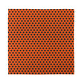 Orange Halloween Pattern Print Silk Bandana