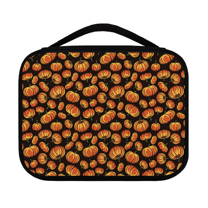 Orange Halloween Pumpkin Pattern Print Classic Bible Case