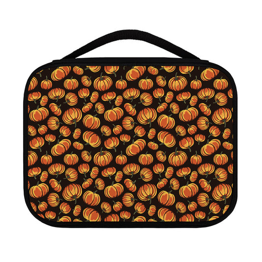 Orange Halloween Pumpkin Pattern Print Classic Bible Case