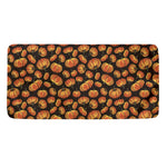 Orange Halloween Pumpkin Pattern Print Towel