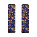 Orange Japanese Dragon Pattern Print Handle Covers