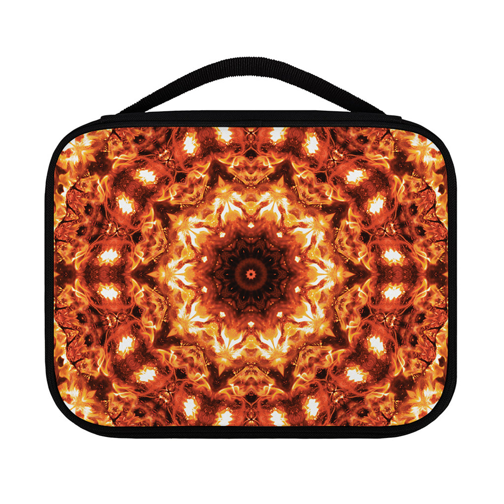 Orange Kaleidoscope Print Classic Bible Case