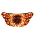 Orange Kaleidoscope Print Fanny Pack