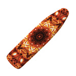 Orange Kaleidoscope Print Ironing Board Cover