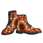 Orange Kaleidoscope Print Backpack