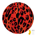 Orange Leopard Print Basketball