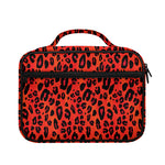 Orange Leopard Print Briefcase Bible Bag