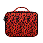 Orange Leopard Print Briefcase Bible Bag