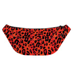 Orange Leopard Print Fanny Pack