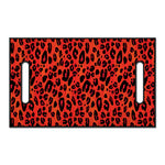 Orange Leopard Print Golf Cart Seat Cover