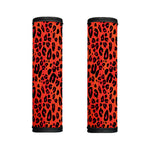 Orange Leopard Print Handle Covers