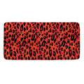 Orange Leopard Print Towel