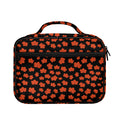 Orange Maple Leaves Pattern Print Briefcase Bible Bag
