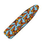 Orange Monarch Butterflies Pattern Print Ironing Board Cover
