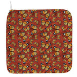 Orange Monarch Butterfly Print Hand Towel