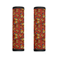 Orange Monarch Butterfly Print Handle Covers