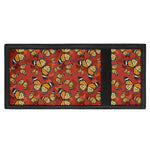 Orange Monarch Butterfly Print Trifold Wallet