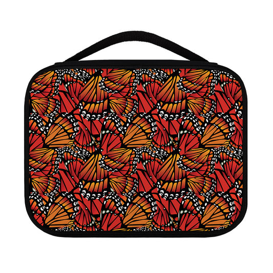 Orange Monarch Butterfly Wings Print Classic Bible Case