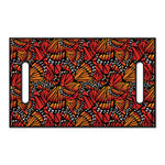 Orange Monarch Butterfly Wings Print Golf Cart Seat Cover