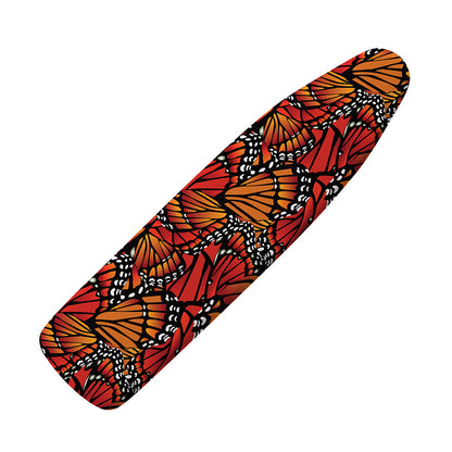 Orange Monarch Butterfly Wings Print Ironing Board Cover