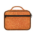 Orange (NOT Real) Glitter Print Briefcase Bible Bag