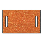 Orange (NOT Real) Glitter Print Golf Cart Seat Cover