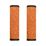 Orange (NOT Real) Glitter Print Handle Covers
