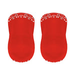 Orange Paisley Bandana Print Bar Stool Covers