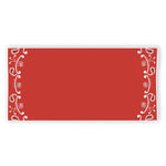 Orange Paisley Bandana Print Beach Towel