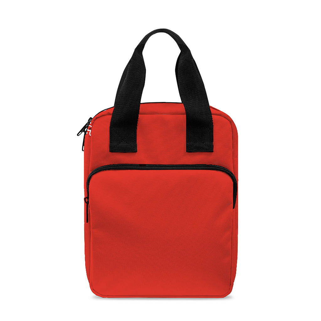 Orange Paisley Bandana Print Bible Tote Bag