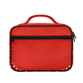 Orange Paisley Bandana Print Briefcase Bible Bag