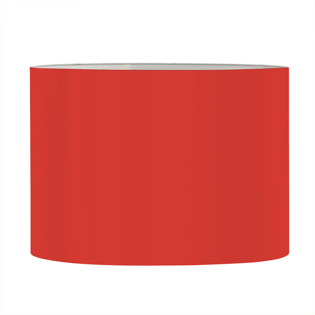 Orange Paisley Bandana Print Drum Lamp Shade