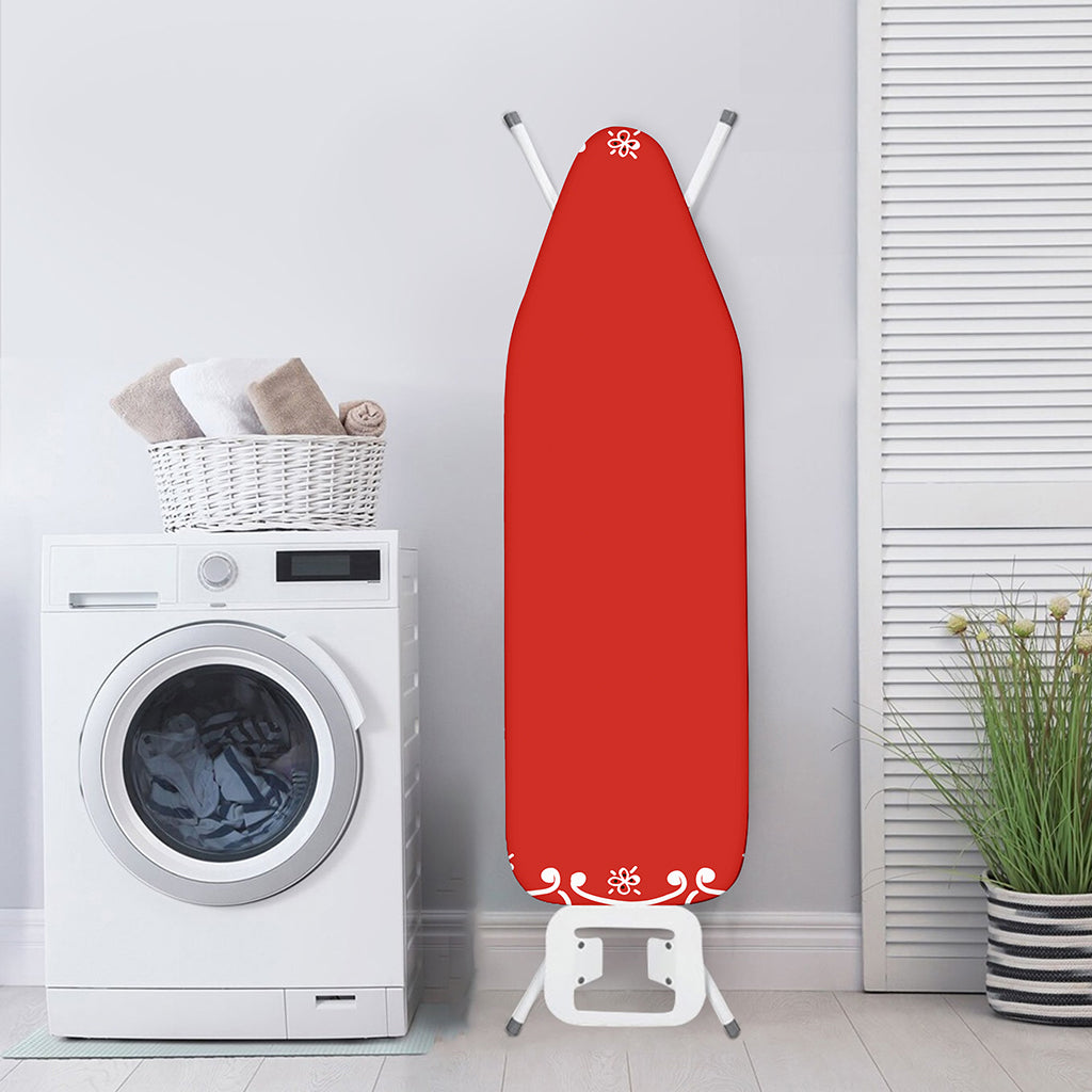 Orange Paisley Bandana Print Ironing Board Cover