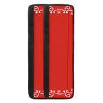 Orange Paisley Bandana Print Refrigerator Handle Covers