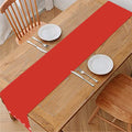 Orange Paisley Bandana Print Table Runner